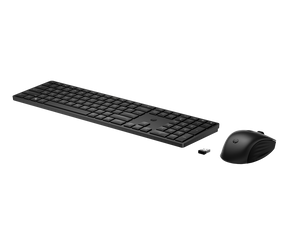 HP 655 Wireless Mouse and Keyboard Combo, Culoare: Negru, Dimensiuni: 428,22 x 115,47 x 18,06 mm (tastatură); 120,28 x 69,95 x 41,39 mm (mouse), Greutate: 0,4 kg (tastatură); 0,08 kg (mouse), Garantie 1 an