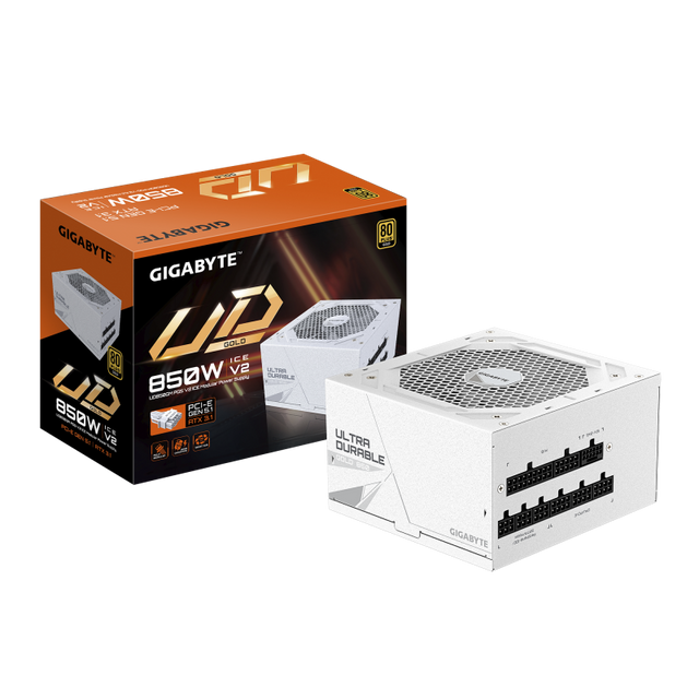 Sursa GIGABYTE UD850GM PG5 V2 ICE, 80+ Gold, 850W