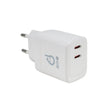 Incarcator retea SPACER Power Delivery, GaN, 2 x USB Type-C PD (max 45W)
