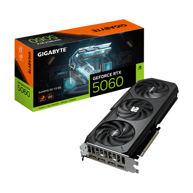 Placa video Gigabyte GEFORCE RTX 5060 GAMING OC V2, 8G GDDR7, PCI Express 5.0, 128-bit