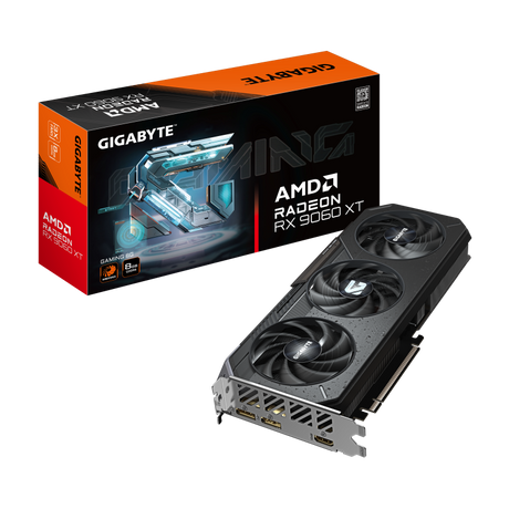Placa video Gigabyte Radeon RX 9060 XT GAMING 8G, 8GB GDDR6, PCI Express 5.0, 128-bit