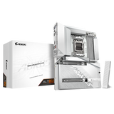 Placa de Baza GIGABYTE B850 AORUS STEALTH ICE AM5, 4x DDR5, 1x HDMI 1x PCIE 5.0 x16 1x PCIE 4.0 x16, 2x M.2, 2x SATA 6GB/s, ATX