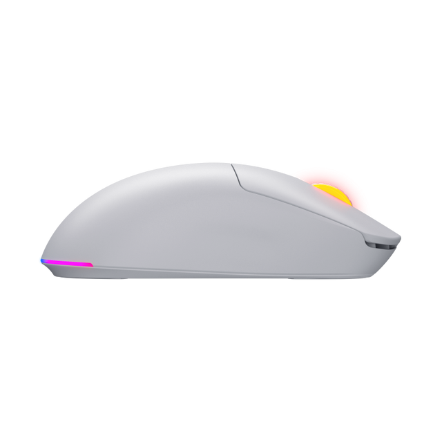 Mouse Gaming Wireless Hator Quasar 3 Wireless, 12000 dpi, Alb