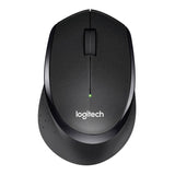 Mouse Wireless Logitech M330 SILENT PLUS, 1000 dpi, Negru