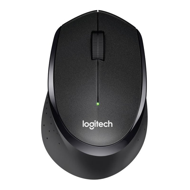 Mouse Wireless Logitech M330 SILENT PLUS, 1000 dpi, Negru