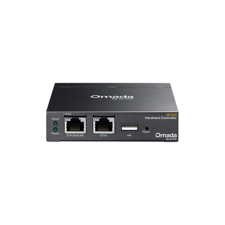 Switch cu management TP-Link OC220, 10x100x1000 Mbit/s, negru, 100x98x25mm