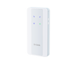 D-Link F518 5G NR AX1800 Wi-Fi 6 Mobile Hotspot, Router portabil 5G cu functie de power bank, baterie pentru toata ziua, WiFi dual band, securitate WPA3