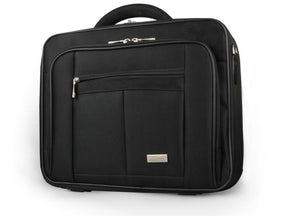 Geanta laptop Natec Boxer, compatibilitate dimensiune laptop 15.6"-16", 3 compartimente, material Nylon 1680D, negru