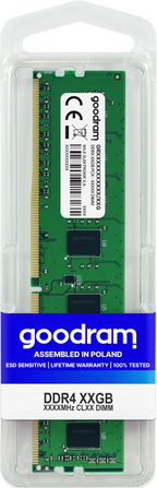 Memorie RAM Goodram, DIMM, DDR4, 16GB, 3200MHz, CL22, 1.2V