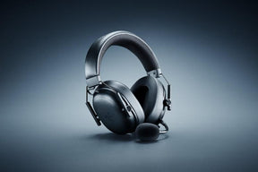 Casti wireless Razer Blackshark V3 , micrfon uni-directional, frecventa microfon 60 - 16000, THX Spatial audio, izolare fonică activă, sistem sunet 7.1, frecventa 20 - 28000, autonomie 70 ore, negru