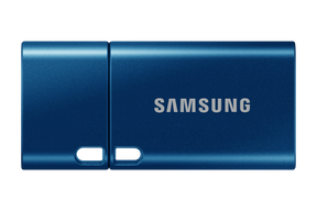 Samsung MUF-512DA. Capacity: 512 GB, Device interface: USB Type-C, USB version: 3.2 Gen 1 (3.1 Gen 1), Read speed: 400 MB/s. Form factor: Cap. Weight: 3.4 g. Product colour: Blue