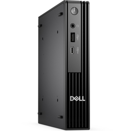 Dell Pro Micro QCM1250, 90W AC adapter, 4.5mm barrel, E4, ENERGY STAR Qualified, EPEAT Gold with Climate+, Intel Core i7 14700T processor (20 cores, up to 5.0 GHz) with Intel vPro Enterprise, 64 GB: 2 x 32 GB, DDR5, up to 5600 MT/s, non-ECC, 1TB SSD, No Optical Drive, Intel Wi-Fi 7 BE200, 2x2