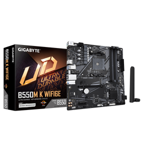 Placa de baza Gigabyte B550M K WIFI6E