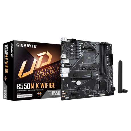 Placa de baza Gigabyte B550M K WIFI6E