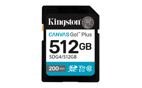 Card de Memorie SD Kingston 512GB Canvas GO plus CL 10