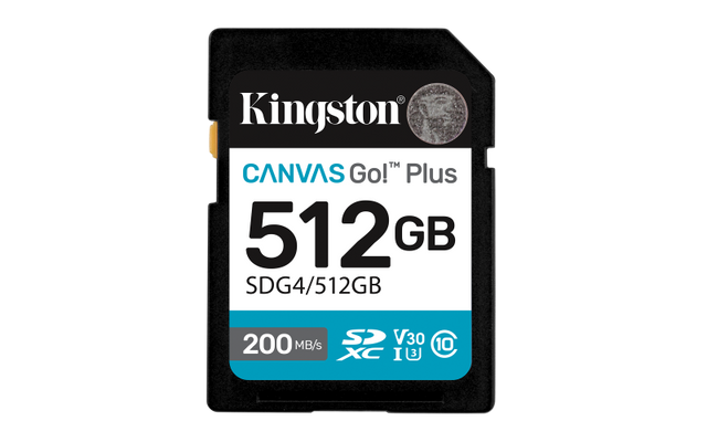 Card de Memorie SD Kingston 512GB Canvas GO plus CL 10