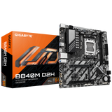Placa de Baza GIGABYTE B840M D2H AM5, 2x DDR5, 1x HDMI, 1x PCIE 4.0 x16 1x PCIE 3.0 x16, 2x M.2, 4x SATA 6GB/s, mATX