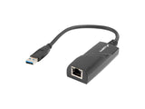 Adaptor rețea USB  RJ45  USB 3.0, 1x RJ45 1 Gb, cu cablu
