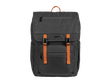 Rucsac laptop Natec Niala Ginger, compatibilitate dimensiune laptop 15.6", 4 compartimente, capacitate 18L, material 100% recycled p olyester, negru/portocaliu