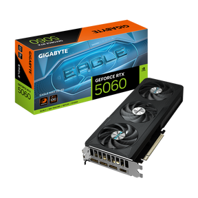 Placa Video GIGABYTE GEFORCE RTX 5060 EAGLE MAX OC 8GB GDDR7 128 bit, pcie 5.0, 3x DP 1x HDMI