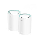 Sistem Mesh dual band wireless Gigabit Cudy ROUT-WLESS-M1300/2-CDY, 2.4/5 GHz, 867 Mbps, 120 m, 2 dispozitive