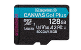 Card de Memorie MicroSDXC Kingston,128GB, Canvas GO Plus,Fara Adaptor
