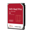 Western Digital Red Pro . HDD capacity: 24 TB, HDD speed: 7200 RPM, Storage drive buffer size: 512 MB, HDD size: 3.5", Interface: Serial ATA