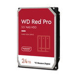 Western Digital Red Pro . HDD capacity: 24 TB, HDD speed: 7200 RPM, Storage drive buffer size: 512 MB, HDD size: 3.5", Interface: Serial ATA