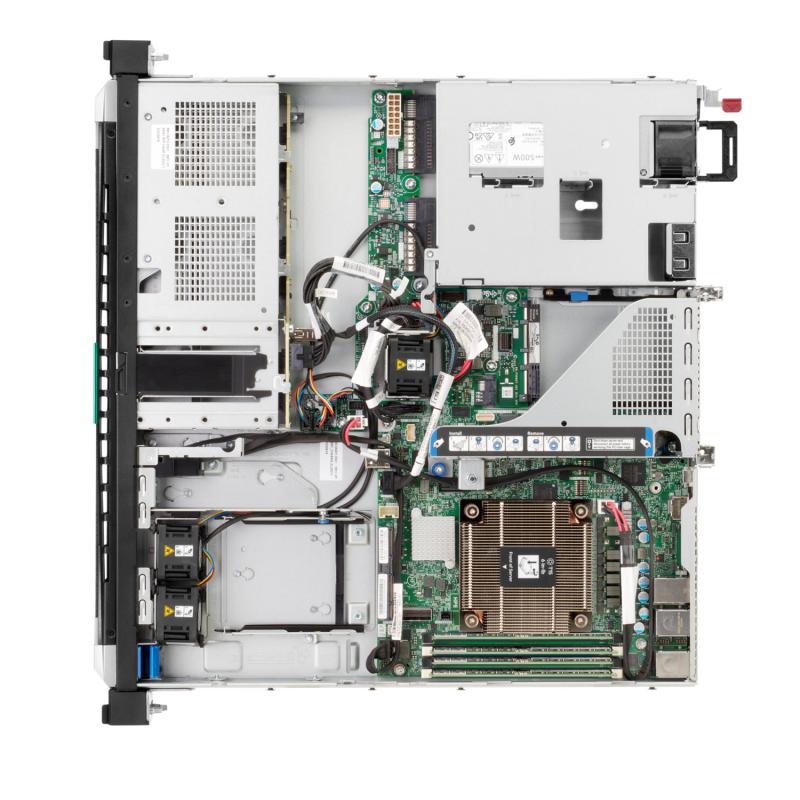 HPE ProLiant DL20 Gen11 E-2436 2.9GHz 6c 1P 32GB-DR 4SFF VROC 2x480GB SATA SSD 800W RPS EU Server