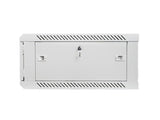 Dulap rack de perete 19", 4U, 600x600 mm, gri, V2