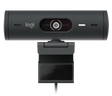 Camera web Logitech Rally BRIO 500 Graphite, rezolutie senzor 4MP, rezolutie foto 1920 x 1080 pixeli, interfata USB-C, microfon, Mod automat HDR, unghi de vizibilitate 90 grade, graphite