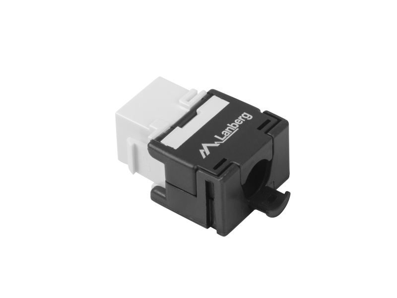 Modul Keystone fără scule RJ45LSA Cat.6A UTP 180°