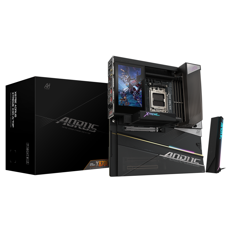 Placa de baza Gigabyte X870E AORUS XTREME X3D AI TOP, Socket AM5, DDR5, E-ATX