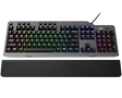 Tastatura gaming mecanica Lenovo Legion K500, iluminare RGB, switch Red, taste multimedia, Iron Grey
