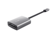 Cardreader USB-C Trust Dalyx Fast, carduri compatibile micro-SD, SD, gri
