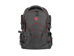Rucsac laptop GENESIS PALLAD 550, compatibil dimensiune laptop 17.3 ", total numar buzunare 19, material polyester, capacitate 24 L, negru