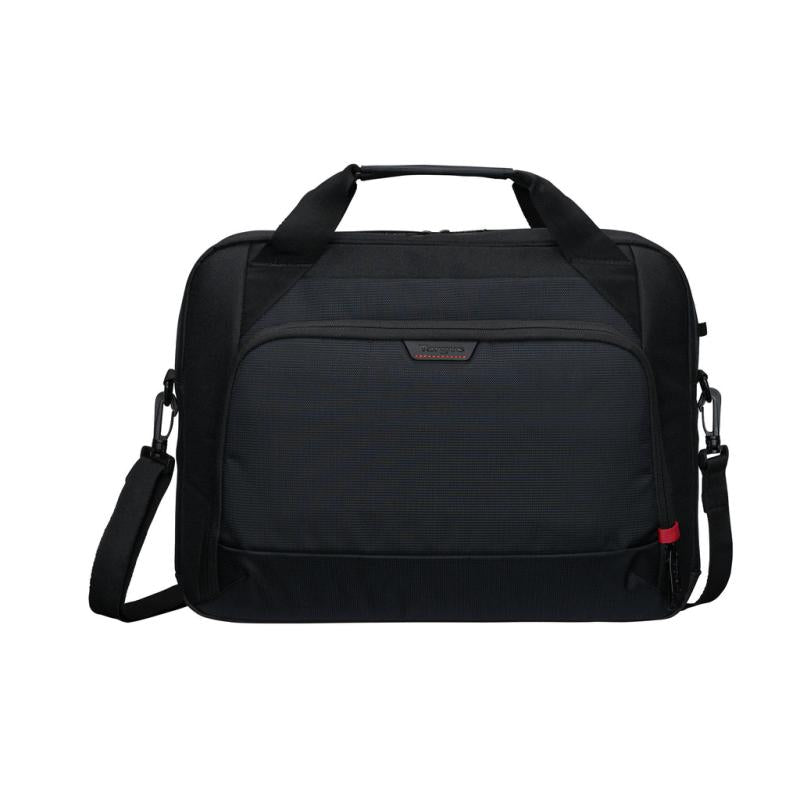Geanta laptop Targus Classic EcoSmart® Briefcase, , pentru laptopuri de 15-16", dimensiuni: 16.13" x 2.55" x 12.01", dimensiuni compartiment laptop: 15.2" x 10.25"26.5 cm, capacitate 8.14 L, negru