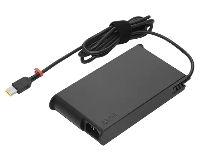 Adaptop Lenovo Legion 230W; Port de incarcare: Slim tip; Dimensiuni (L x D x H) : 213mm x146mm x75mm; Culoare: Negru; Greutate: 0.942 Kg; Garantie: 1 an