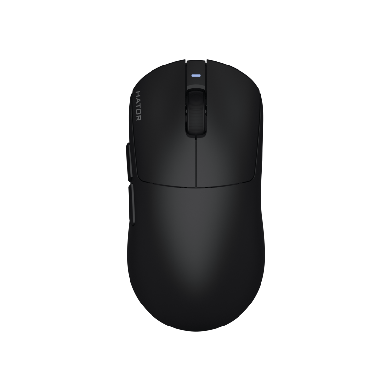 Mouse wireless Hator Quasar 3S ULTIMA 8K, senzor PixArt PAW3950, switch HATOR® Optical 100M, conectivitate 2.4GHz, bluetooth si USB, polling rate pana la 8000Hz, rezolutie maxima 30000 DPI, capacitate baterie 300 mAh, durata de viata baterie in modul wireless pana la 100 ore, timp incarcare 2 ore