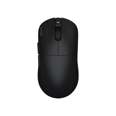 Mouse wireless Hator Quasar 3S ULTIMA 8K, senzor PixArt PAW3950, switch HATOR® Optical 100M, conectivitate 2.4GHz, bluetooth si USB, polling rate pana la 8000Hz, rezolutie maxima 30000 DPI, capacitate baterie 300 mAh, durata de viata baterie in modul wireless pana la 100 ore, timp incarcare 2 ore