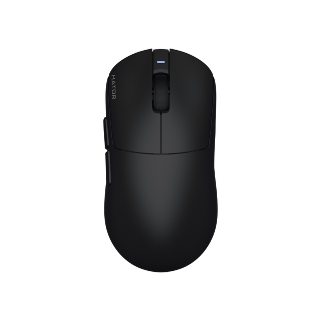 Mouse wireless Hator Quasar 3S ULTIMA 8K, senzor PixArt PAW3950, switch HATOR® Optical 100M, conectivitate 2.4GHz, bluetooth si USB, polling rate pana la 8000Hz, rezolutie maxima 30000 DPI, capacitate baterie 300 mAh, durata de viata baterie in modul wireless pana la 100 ore, timp incarcare 2 ore