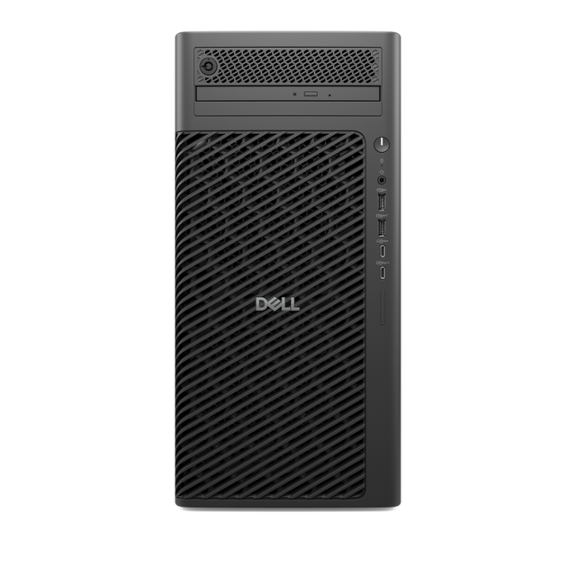 Desktop Business DELL Pro Max T2 cu procesor Intel Core Ultra 9 U9-285K pana la 5.7 GHz, 64GB DDR5 non-ECC, 1TB SSD, Intel Integrated Graphics, Windows 11 Pro, Black, 3 ani garantie