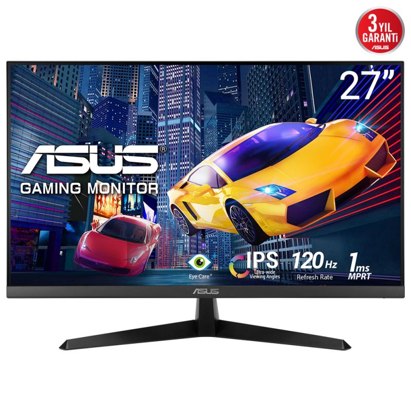 Monitor Gaming ASUS VY279HGR, 27", 1920 x 1080 pixeli, Black, 3 ani Garantie