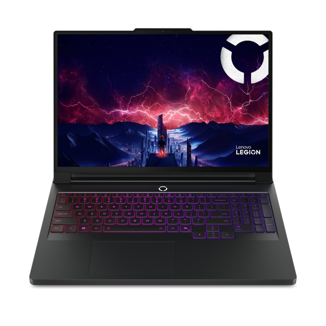 Notebook Gaming Lenovo Legion Pro 7 16AFR10H, cu procesor AMD Ryzen 9 9955HX3D, 16'' OLED, 64 GB DDR5, 1 TB, NVIDIA GeForce RTX 5080, 16GB GDDR7, Fr OS