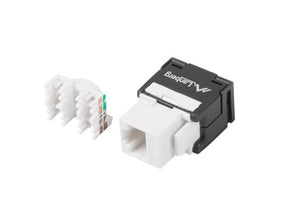 Modul Keystone fără scule RJ45LSA Cat.6 UTP 180°