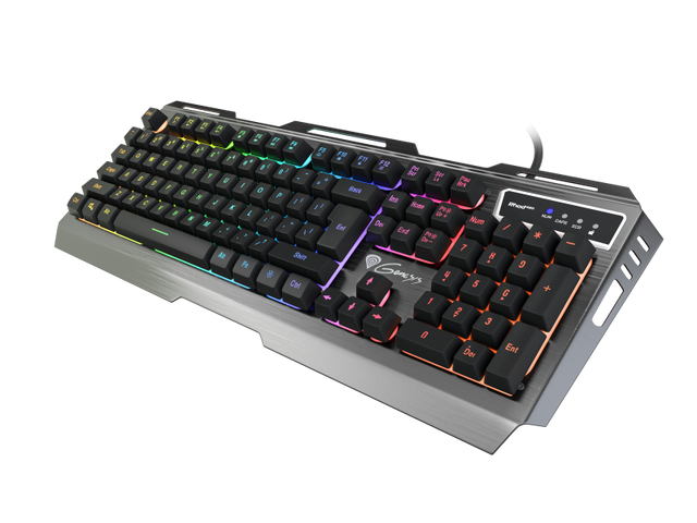 Tastatura Gaming GENESIS Rhod 420 RGB, RGB, USB, negru