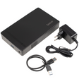 RACK extern SPACER, pt HDD/SSD, 3.5 inch, S-ATA, interfata PC USB 3.0, alimentare retea, plastic, negru