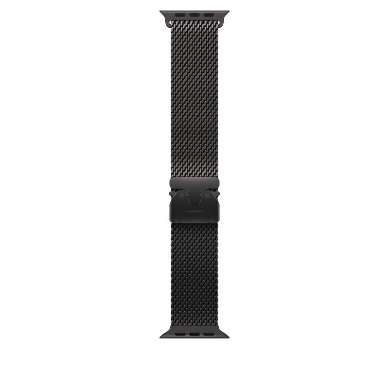 49mm Black Titanium Milanese Loop - Large