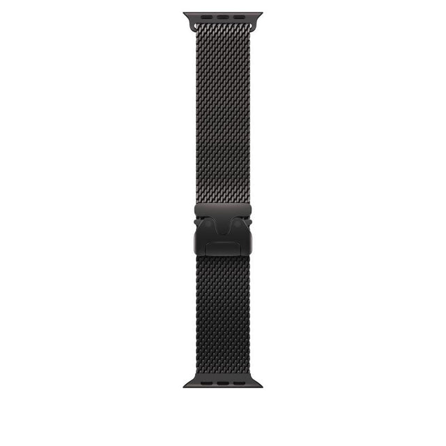 49mm Black Titanium Milanese Loop - Medium