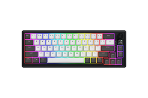 Tastatura Mecanica Gaming HATOR Skyfall Pro Wireless 65, RGB, Wireless, Negru